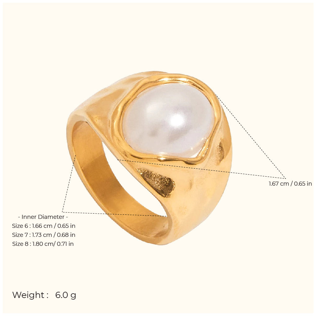 Moonlit Grace ring