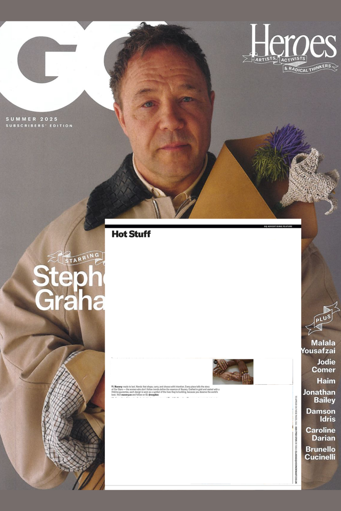 made to last.Hands the shape.carry and choose with intention